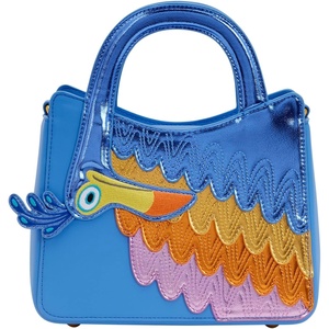 image:imageLoungefly Disney Pixar  Up  Kevin  Colorful Embroidered Facial Crossbody Bag  Great for Kids amp Adults  Collectible Bags