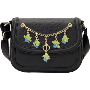 image:imageLoungefly Disney Pixar Toy Story 5  Aliens  Enamel Charms on Chain Adjustable Shoulder Strap Crossbody Bag with Charms  Gifts for Kids amp Adults  Collectible Bags