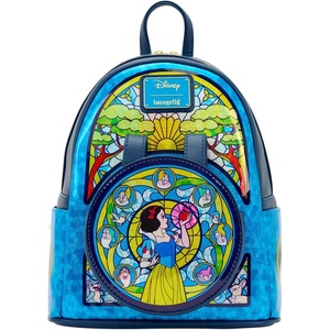 image:imageLoungefly Disney Princess Stained Glass Collection Snow White MiniBackpack Amazon Exclusive