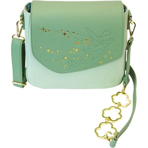 image:imageLoungefly Disney Tinker Bell 4Leaf Clover Crossbody Bag