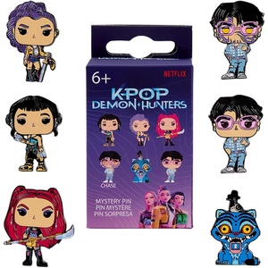 image:imageLoungefly KPop Demon Hunters Mystery Box Pin  Chance of Chase  Individually Sold  Collectible Pins