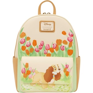 image:imageLoungefly Lady and The Tramp Pastel Tulip Mini Backpack