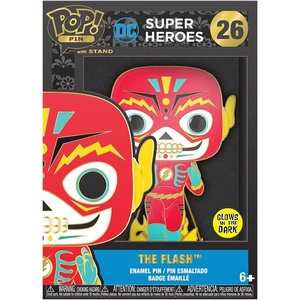 image:imageLoungefly Large Enamel Pin DC Comics DOTD  Flash Logo Group