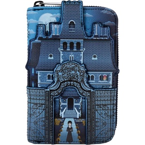 image:imageLoungefly MGM Wednesday Nevermore Castle Zip Around Wallet