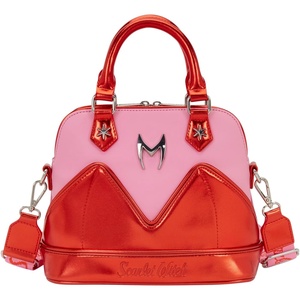 image:imageLoungefly Marvel Scarlet Witch  Wanda  Crossbody Bag with Adjustable Jacquard Strap  Collectible Bags