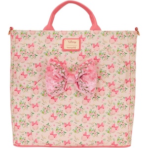 image:imageLoungefly Minnie Mouse Floral Convertible Backpack amp Tote Bag