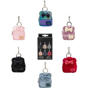 image:imageLoungefly Minnie Mouse Glitter Mystery Mini Backpack Keychain Charm