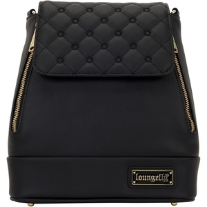 image:imageLoungefly The Lilly Black Convertible Mini Backpack amp Crossbody Bag