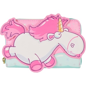 image:imageLoungefly Universal Minions Fluffy Unicorn Zip Around Wallet
