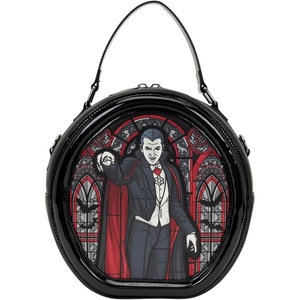 image:imageLoungefly Universal Monsters Dracula amp Frankenstein  Crossbody Bag with Adjustable Strap  Collectible Bags