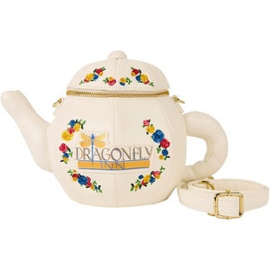 image:imageLoungefly WB Gilmore Girls Dragonfly Inn Figural Teapot Crossbody Bag