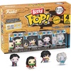 image:imageFunko Pop Bitty 4pk Demon Slayer  Nezuko Kamado Giyu Tomioka Tamayo and Mystery Figure  09 Inch 22 Cm Collectable  Stackable Display Shelf Included