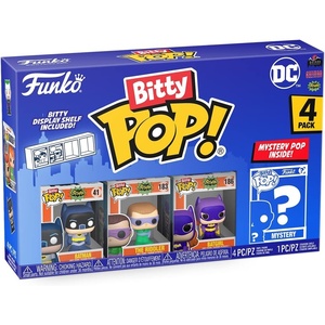 image:imageFunko Bitty POP 4 Pack DC  Batman Batgirl The Riddler  Mystery