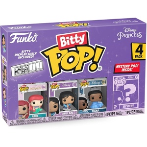image:imageFunko Bitty POP 4 Pack Disney Princess  Ariel Mulan Tiana  Mystery
