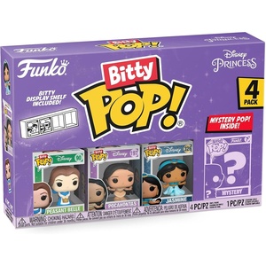 image:imageFunko Bitty POP 4 Pack Disney Princess  Belle Pocahontas Jasmine