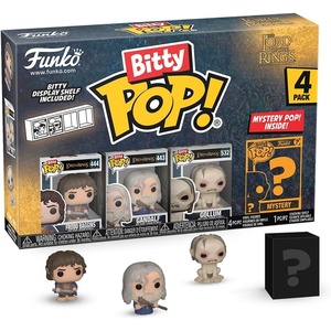 image:imageFunko Bitty POP 4 Pack Lord of the Rings  Frodo Gandalf Gollum