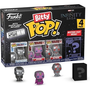image:imageFunko Bitty POP 4 Pack Marvel  War Machine Vision Ultron