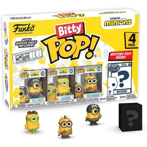 image:imageFunko Bitty POP 4 Pack Minions  EyeMatie CroMinion Au Naturel