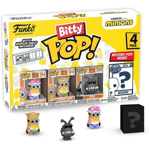 image:imageFunko Bitty POP 4 Pack Minions  Tourist Dave Tourist Jerry Kyle