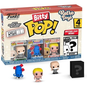 image:imageFunko Bitty POP 4 Pack Retro Toys  Mr Monopoly  Mystery