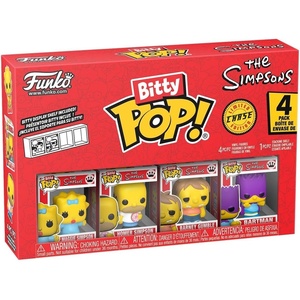 image:imageFunko Bitty POP 4 Pack The Simpsons  Maggie Homer 1 in 6 Chase Chance