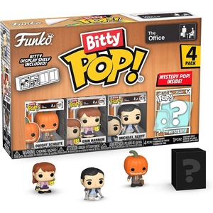 image:imageFunko Bitty POP 4Pack The Office  Dwight with Pumpkinhead