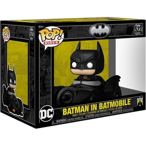 image:imageFunko POP Rides Deluxe Batman 1989 85th  Batman with Batmobile