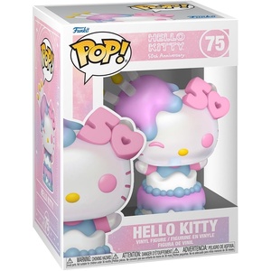 image:imageFunko POP Sanrio Hello Kitty 50th  Hello Kitty in Cake  Collectable Vinyl Figure  Gift Idea  Official Merchandise  for Kids amp Adults  Anime Fans  Model Figure for Collectors and Display