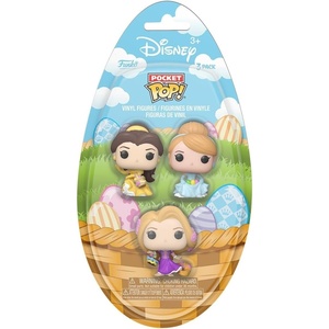 image:imageFunko Pocket Pop Easter 3Pack  Belle Cinderella Rapunzel