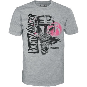 image:imageFunko Pop Boxed Tee The Mandalorian  Mando  L  Star Wars Mandalorian  TShirt  Clothes  Gift Idea  Short Sleeve Top for Adults Unisex Men and Women  Official Merchandise  Movies Fans