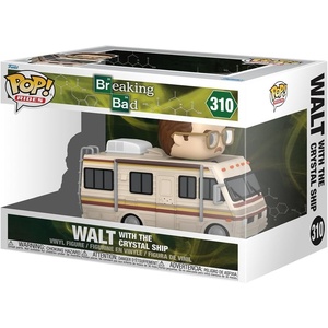 image:imageFunko Pop Rides Deluxe Breaking Bad  Walt with the Crystal Ship  Collectable Vinyl Figure  Gift Idea  Official Merchandise  Toys for Kids amp Adults  TV Fans  Figure for Collectors and Display