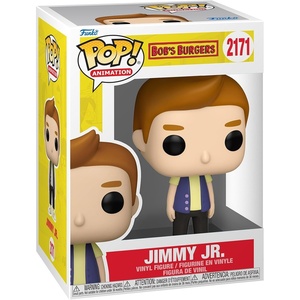 image:imageFunko Pop TV Bobs Burgers  Jimmy Jr  Collectable Vinyl Figure  Gift Idea  Official Merchandise  Toys for Kids amp Adults  Cartoon Fans  Model Figure for Collectors and Display