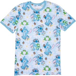 image:imageLoungefly DISNEY LILO AND STITCH SPRINGTIME STITCH UNISEX TEE SMALLMedium