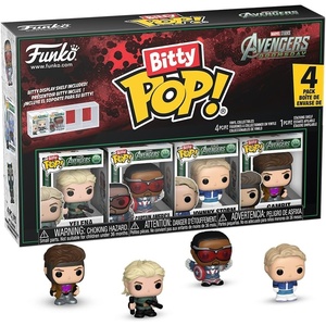 image:imagePOP Funko Bitty 4Pk Avengers  YelenaCPT AmericaJohnny StormGambit
