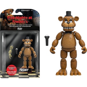 image:imageFunko 5 Articulated Action Figure Five Nights at Freddys FNAF  Freddy Fazbear  Collectible  Gift Idea  Official Merchandise  for Boys Girls Kids amp Adults  Video Games FansAction Figure