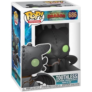 image:imagePOP Funko Movies How to Train Your Dragon  ToothlessOne Size
