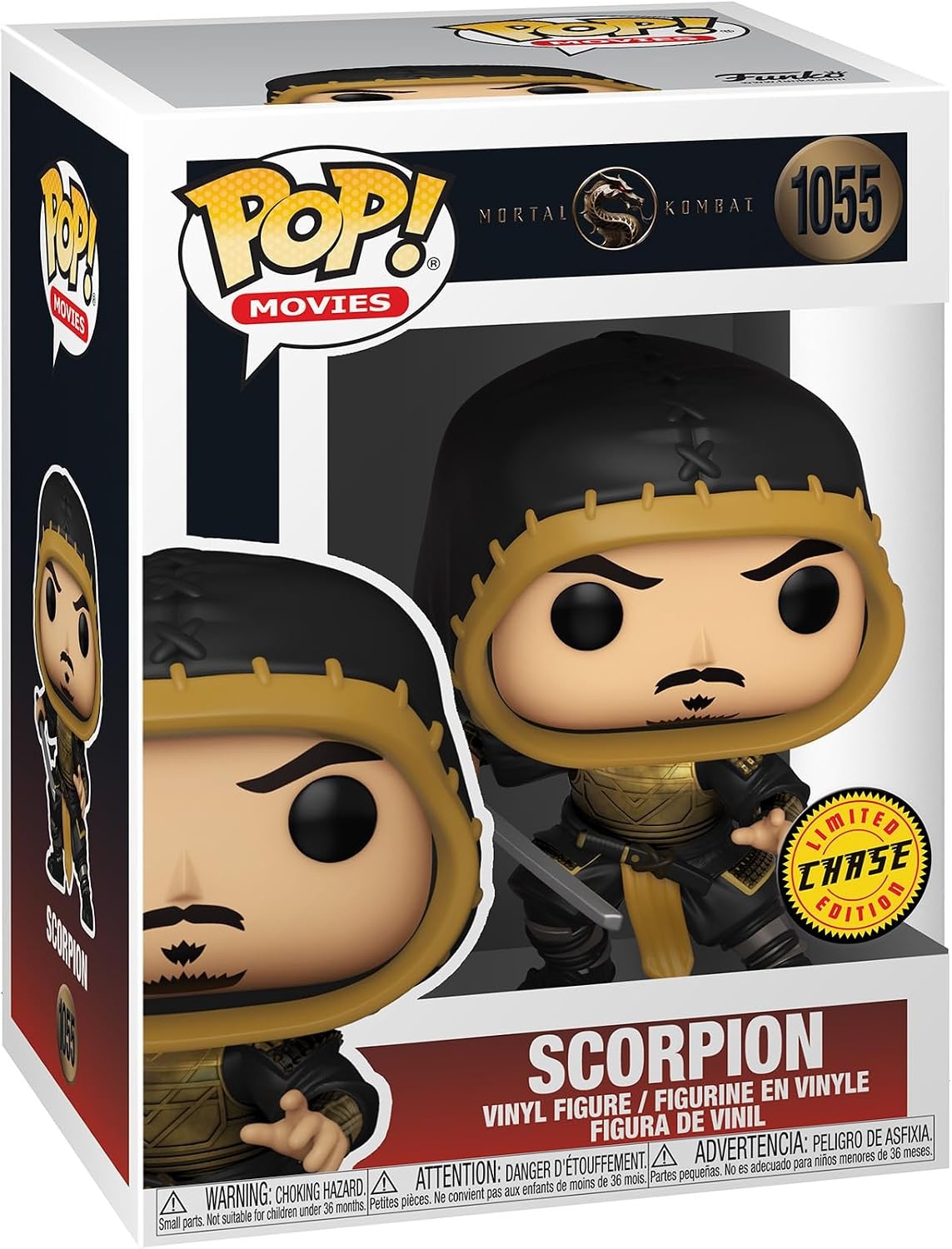 image:imageFunko POP Movies Mortal Kombat  Scorpion Vinyl Figure Styles May Vary Multicolor Standard 53851