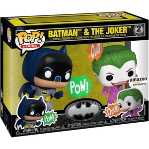 image:imageFunko POP Heroes Batmans 85th Anniversary  Joker amp Batman 2Pack